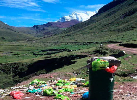 THE INCA TRAIL CLEAN UP CAMPAIGN: ROUTE 05 CHACHABAMBA-WIÑAYWAYNA