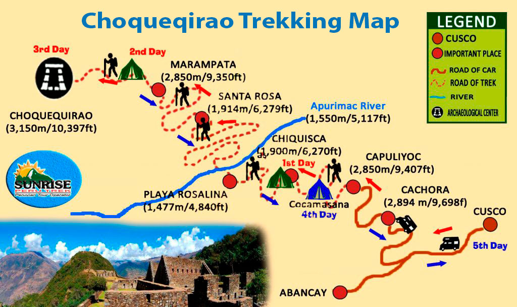 Trekking Map 